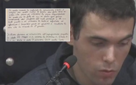 La lettera di Turetta: “Mi pento ogni giorno di ciò che ho fatto”. Gino Cecchettin: “Non mi aspettavo questa scelta”