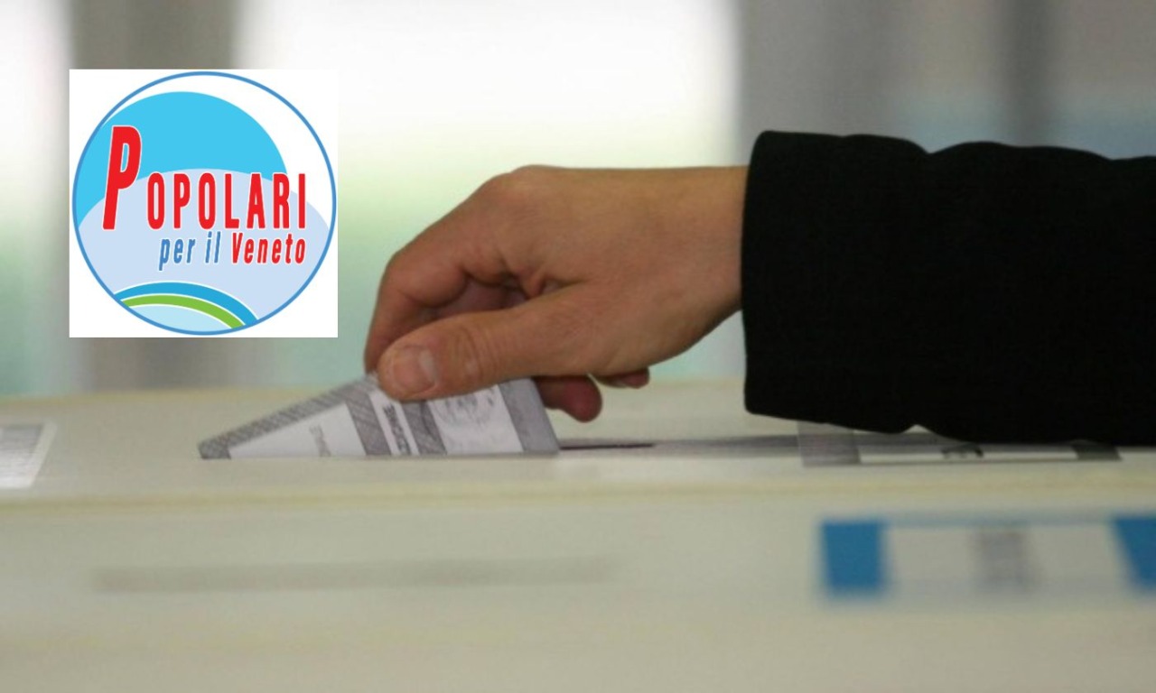 Elezioni regionali Veneto: i candidati nelle liste di Popolari per il Veneto (provincia per provincia)