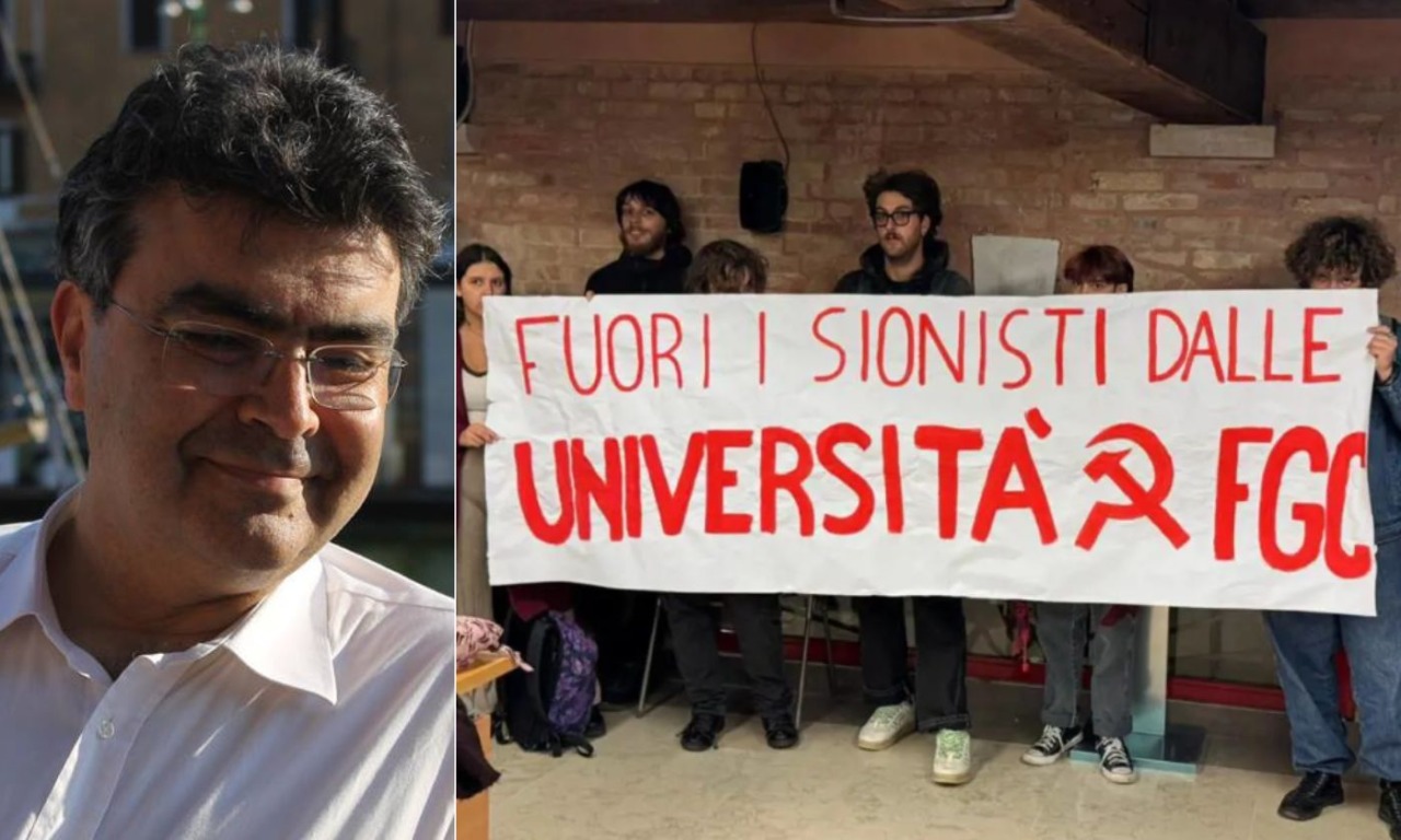 “No ai sionisti”, protesta a Ca’ Foscari: annullato l’incontro con Emanuele Fiano