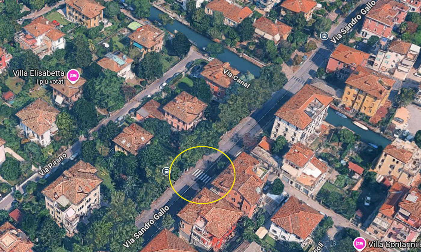 morto al lido di venezia