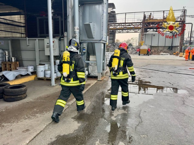 Esercitazione di emergenza alla Pometon: fatto scattare l’IT-Alert per testare il piano per incidenti industriali