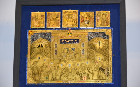 “Natività – The True Man Show”, esposto a Venezia il polittico del maestro Marco Toso Borella