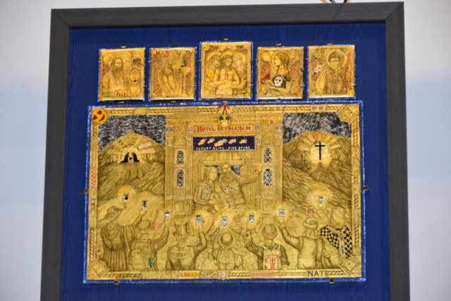 “Natività – The True Man Show”, esposto a Venezia il polittico del maestro Marco Toso Borella