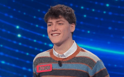 Il liceale Riccardo da Marghera protagonista a “L’Eredità”: si ferma al triello, ma ci riproverà stasera