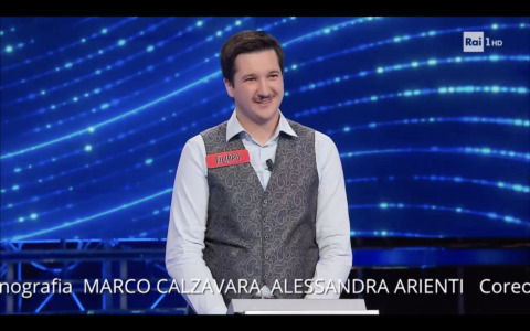 Filippo da Jesolo protagonista a “L’Eredità”: supera due sfide al cardiopalma e si ferma solo allo spareggio