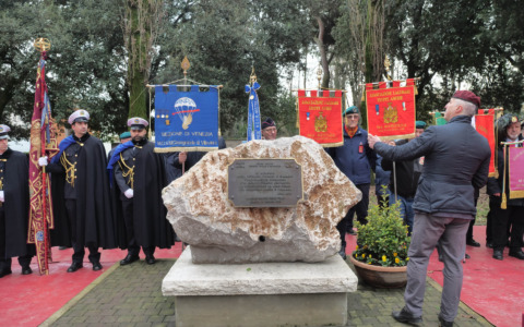 Giorno del Ricordo a Marghera: la commemorazione in piazzale Martiri Giuliani e Dalmati delle Foibe