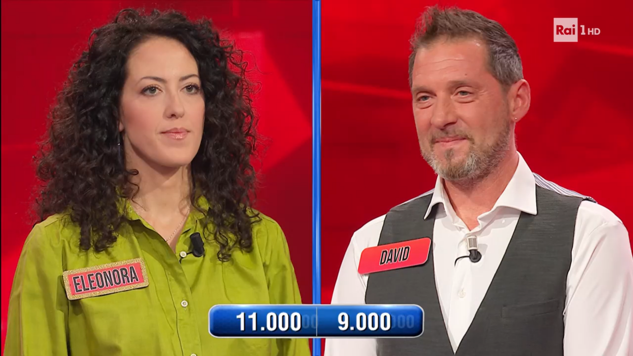 David da Salzano protagonista a L’Eredità: la sfida del pilota veneziano nel quiz di Liorni