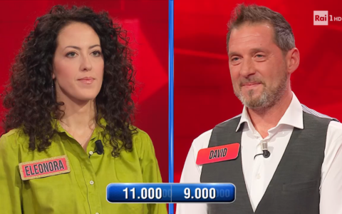 David da Salzano protagonista a L’Eredità: la sfida del pilota veneziano nel quiz di Liorni