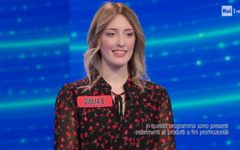 Giulia a L’Eredità: l’impiegata di Stra in gioco su Rai Uno in una puntata “tutta veneta”